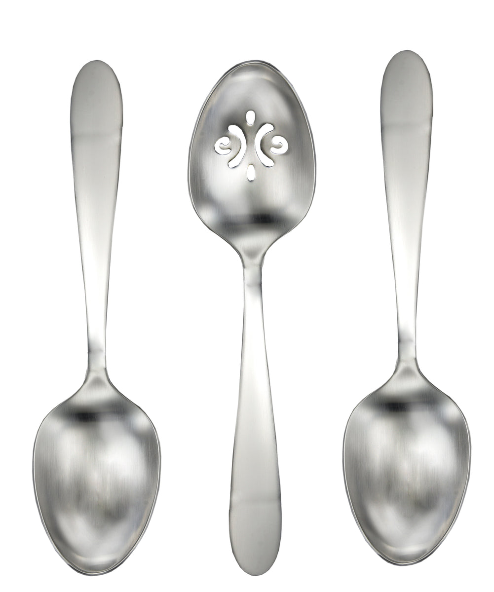 Oneida Vale Set of 3 Serving Spoons