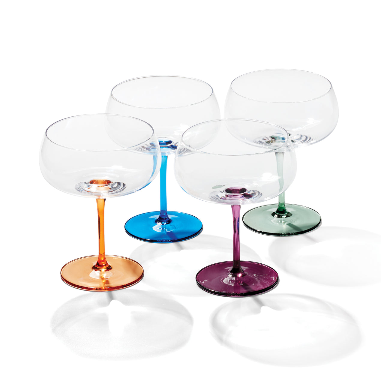 Bottoms Up Wine Glasses, Set Of 4 – Oneida