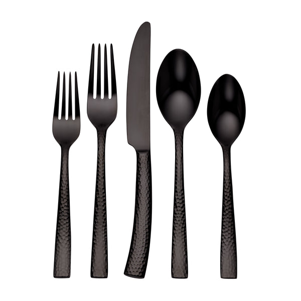 Paris Hammered Gunmetal Titan 18/0 20 Piece Set – Oneida