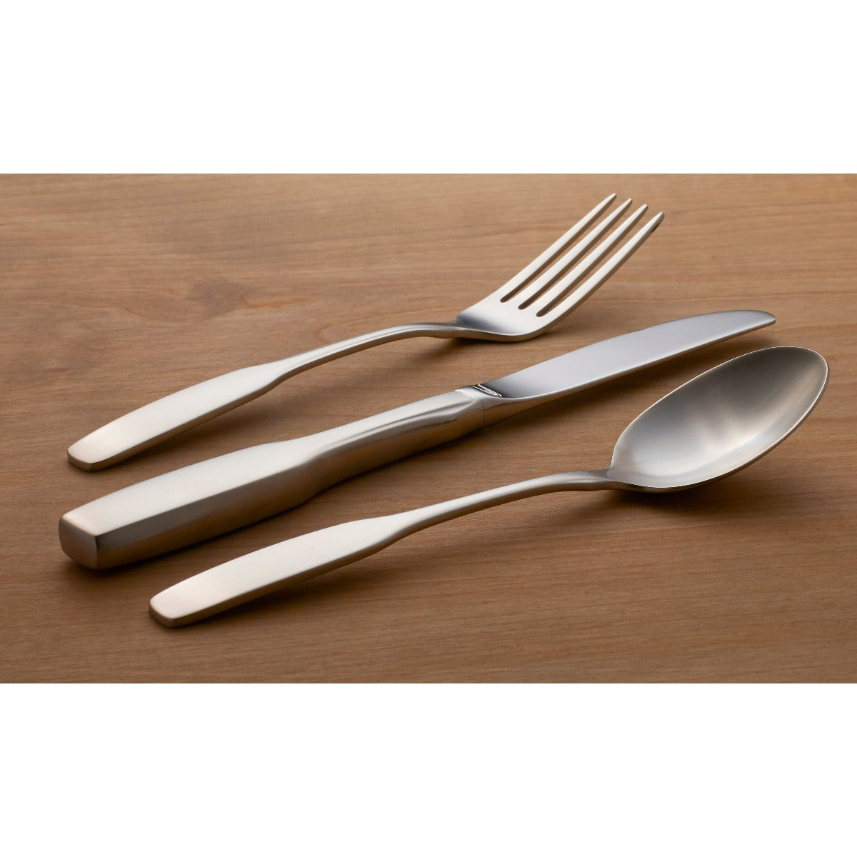 Renawe 6 pcs wooden spoon and fork for eating utensil dinner forks salad  spoons travel flatware